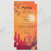 Alles in één menu +Drinken Sunset Serenade (Voorkant / Achterkant)