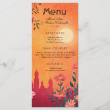 Alles in één menu +Drinken Sunset Serenade