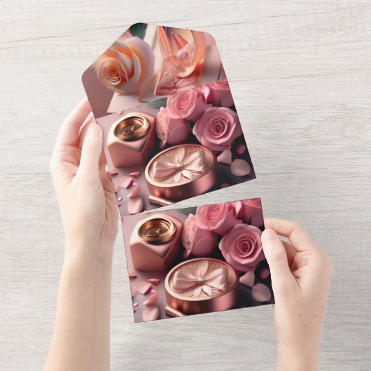 Alles in één uitnodiging (Afscheurbaar)