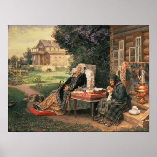 Alles in het verleden, 1889 poster (Voorkant)