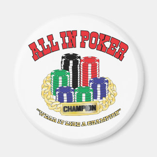 Alles in Poker Magneet