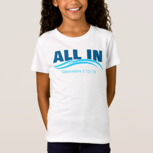 Alles in voor JEZUS Christelijk Geloof Dop Kolossi T-shirt