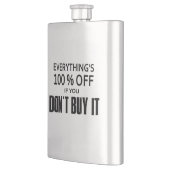 Alles is 100% korting als je het niet koopt flacon (Links)