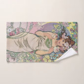 Alles is Alphonse Mucha Bad Handdoek (Handdoek)