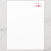 Alles is beter bij oma's flyer (Voorkant)