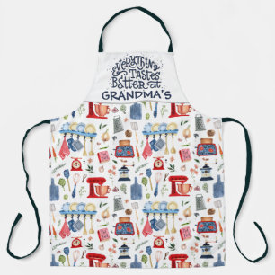 Alles is beter bij oma's schort