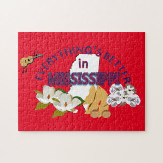 Alles is beter in Mississippi Puzzle Legpuzzel