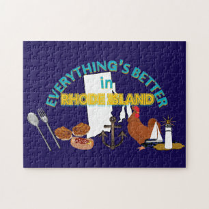 Alles is beter in Rhode Island Puzzle Legpuzzel