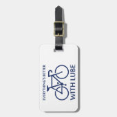 Alles is beter met Lube Bagagelabel (Voorkant verticaal)