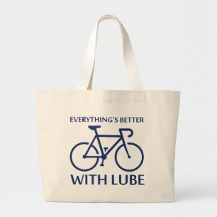 Alles is beter met Lube Grote Tote Bag