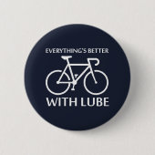 Alles is beter met Lube Ronde Button 5,7 Cm (Voorkant)