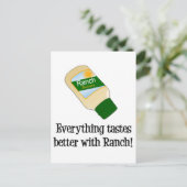 Alles is beter met Ranch Briefkaart (Staand voorkant)