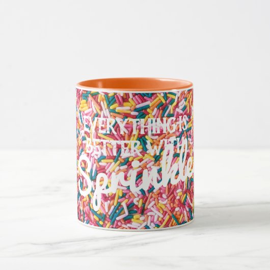 Alles is beter met Sprinkles Mok (Midden)
