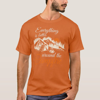 Alles is beter rond de Campfire T-shirt