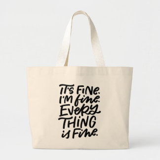 Alles is fijn Tas met handschrift