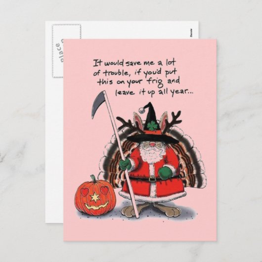 Alles is Gedekt Feestdagenkaart (Voorkant / Achterkant)