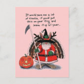 Alles is Gedekt Feestdagenkaart (Voorkant)