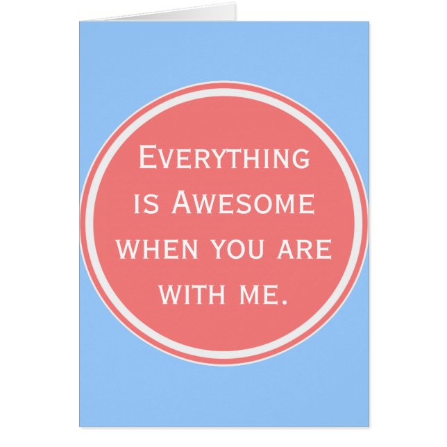 Alles is geweldige (Voorkant)