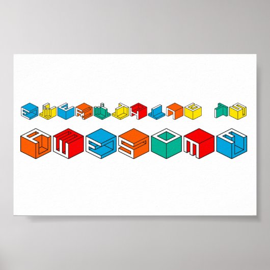 Alles is Geweldige afdrukken Poster (Voorkant)