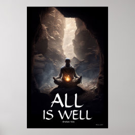 Alles is goed met Wall Art Poster