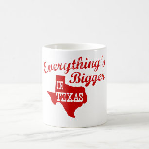 Alles is groter in Texas Koffiemok
