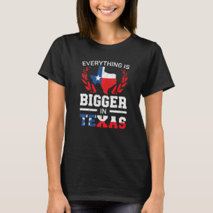 Alles is groter in Texas Texans America Unite T-shirt