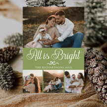 Alles is Helder Salie Groen Multi Foto Kerstmis