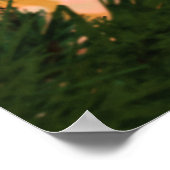 Alles is helder voor kerstafdrukken poster (Hoek)