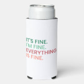 Alles is in orde | Leuk dagelijks sarcastisch cita (Seltzer Achterkant)