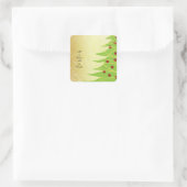 Alles is kalm, alles is helder Kerst sticker (Tas)