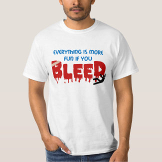 Alles is leuker als je het shirt op het vuur gooit