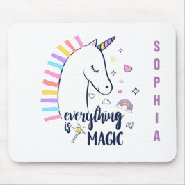 Alles is magische eenhoorn muismat