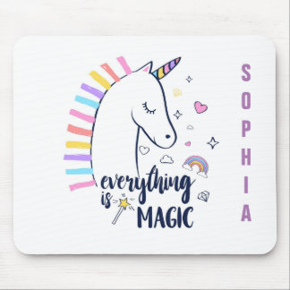 Alles is magische eenhoorn muismat