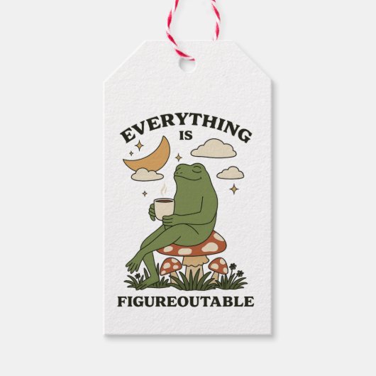 Alles is meetbaar cadeaulabel (Voorkant)