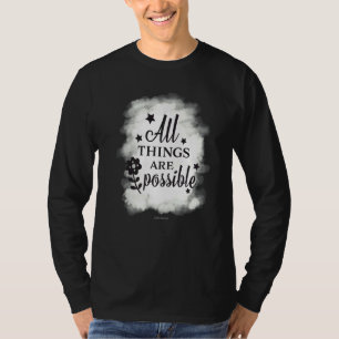 Alles is mogelijk Christelijke Bijbelvers Reli T-shirt