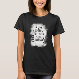 Alles is mogelijk Christelijke Bijbelvers Reli T-shirt