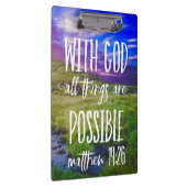 Alles is mogelijk in Bijbel, Christelijk Klembord (Rechts)