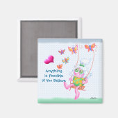 Alles is mogelijk magneet (Voorkant / Achterkant)