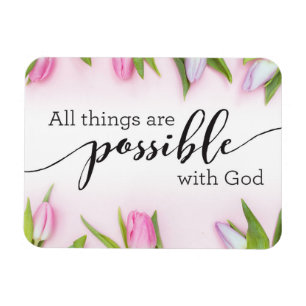 Alles is mogelijk met God Magneet