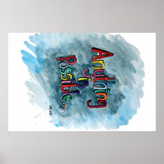 Alles is mogelijk poster (Voorkant)