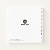 Alles is mogelijk voor een notebook notitieboek (Achterkant)