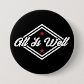 Alles is New age  kleur Ronde Button 7,6 Cm (Voorkant)