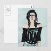 Alles is niet verloren briefkaart (Voorkant / Achterkant)