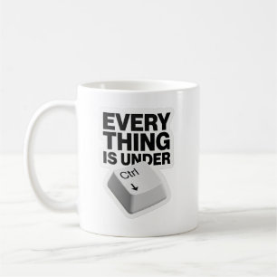 Alles is onder controle Grappige Tech Punsmok Koffiemok