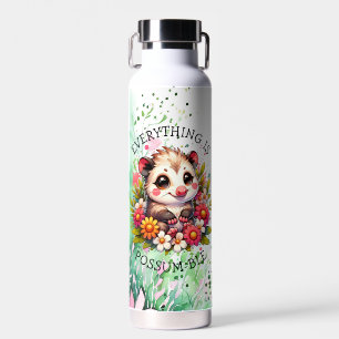 Alles is possum-ble   Inspirerend woordspeling Waterfles