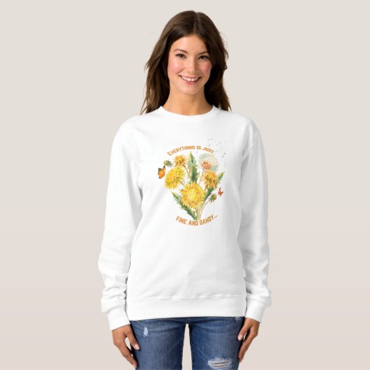 Alles is prima en Dandy Sweatshirt (Voorkant volledig)