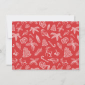 Alles is prima | Funny kerstfeestdag foto Feestdagenkaart (Achterkant)