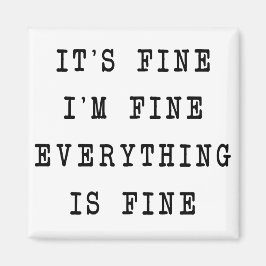 Alles is prima magneet