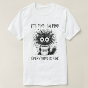 Alles is prima Mannen basis T-shirt