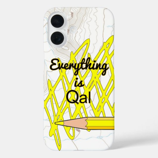 Alles is Quaternaire Alluvium - Geoloog Case-Mate iPhone Case (Achterkant)